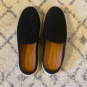 Black Slip Ons